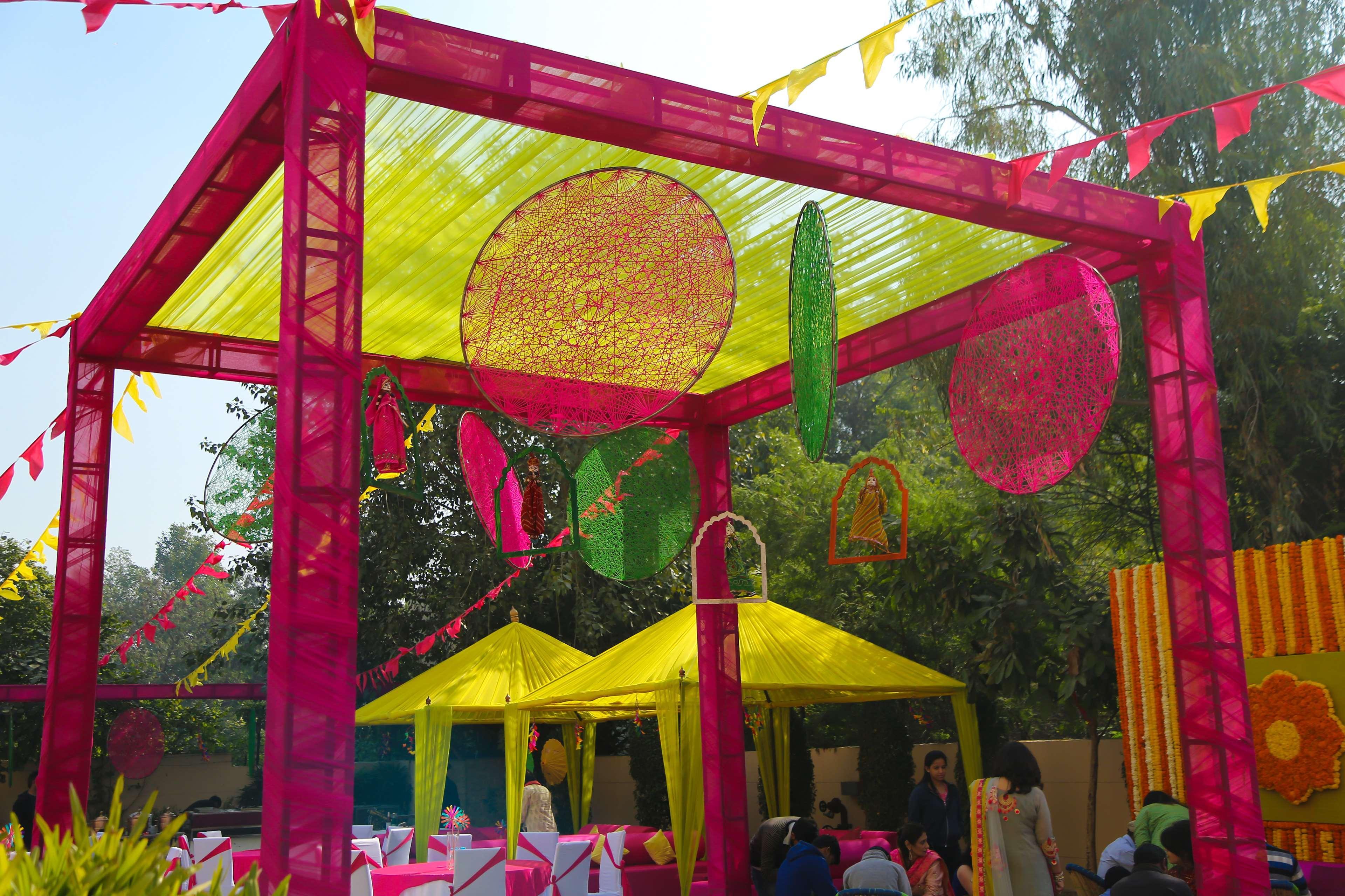 Hyatt Place Gurgaon Udyog Vihar Exterior foto A tent at a wedding in India
