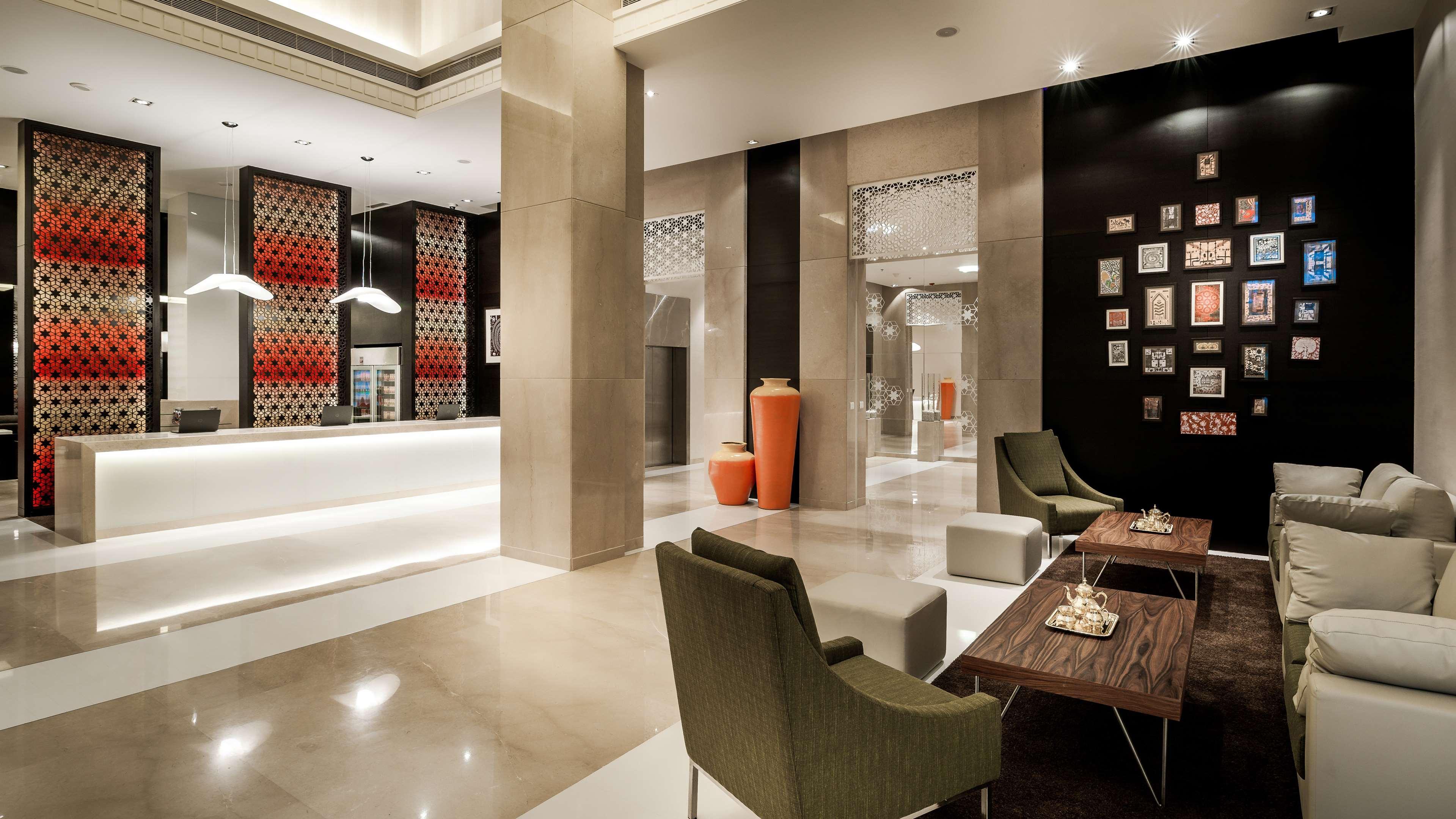 Hyatt Place Gurgaon Udyog Vihar Exterior foto Lobby
